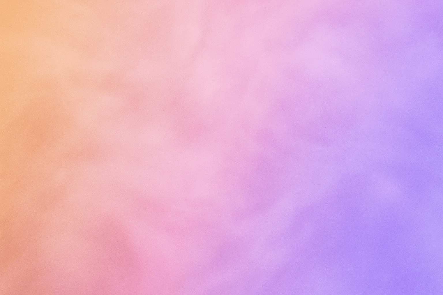 Abstract blog header with peach orange, blush pink, and soft lavender gradient