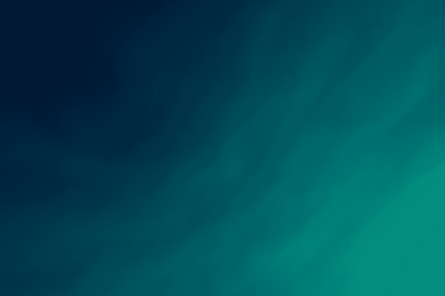 Abstract blog header with midnight navy, deep teal, and jade green gradient
